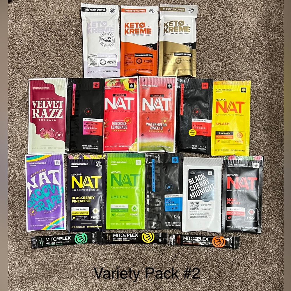 Pruvit Ketones Variety Pack #2